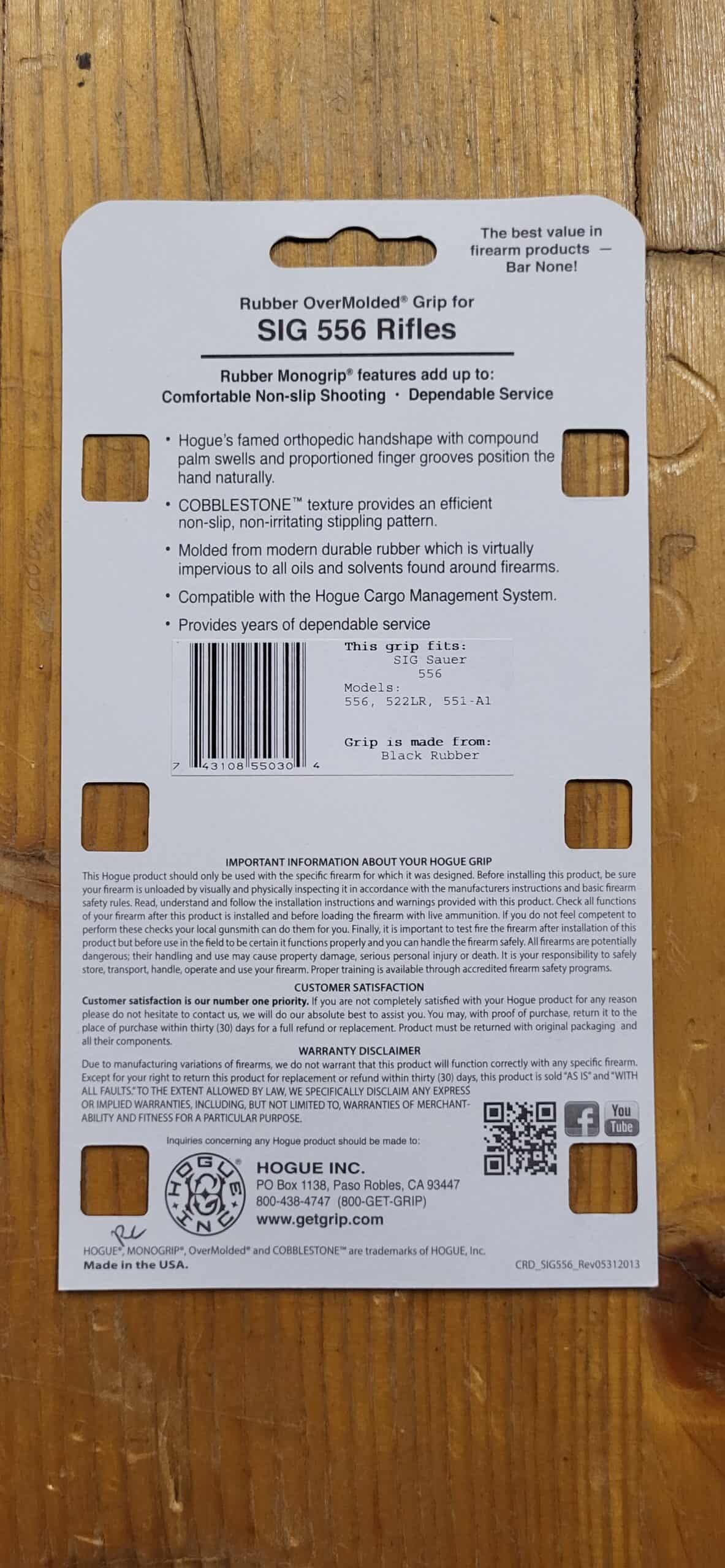 Die Rückseite der Packung mit dem üblichen Marketinggerede.